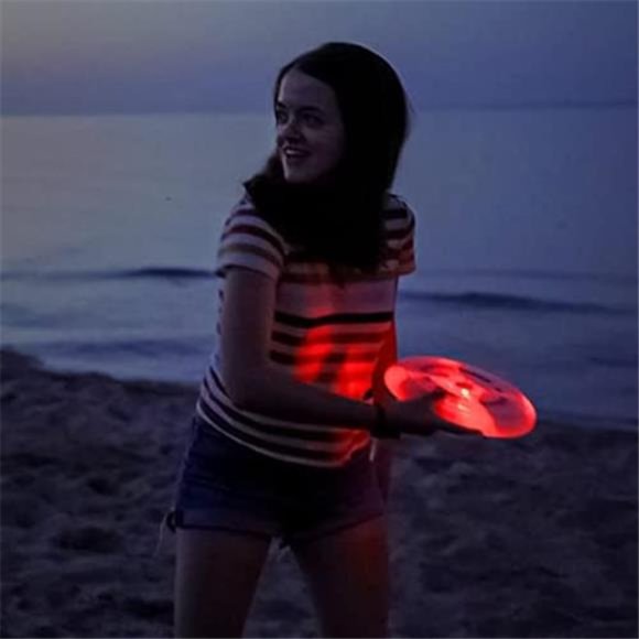 Dynamic Discs Night GliderLED Catch Flying Disc|175g Glow in The Dark Catch Disc - Picture 5 of 6
